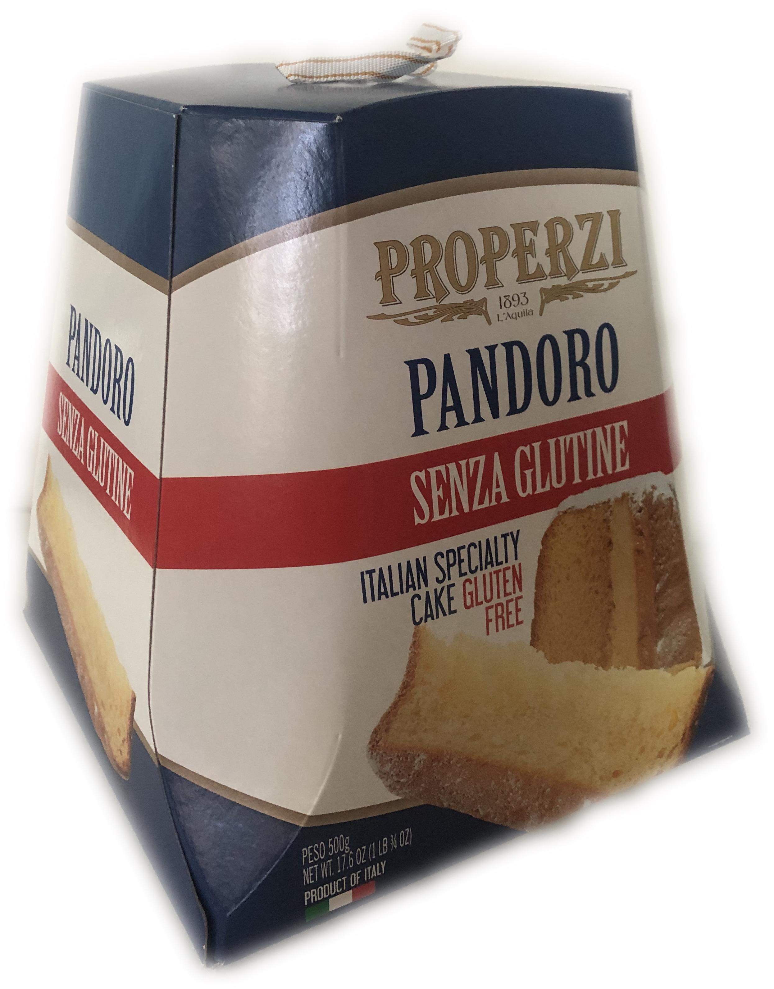 PanPandoro, Pandoro artisanal sicilien, SANS GLUTEN et SANS LACTOSE, 500 g,  36 heures Levain naturel