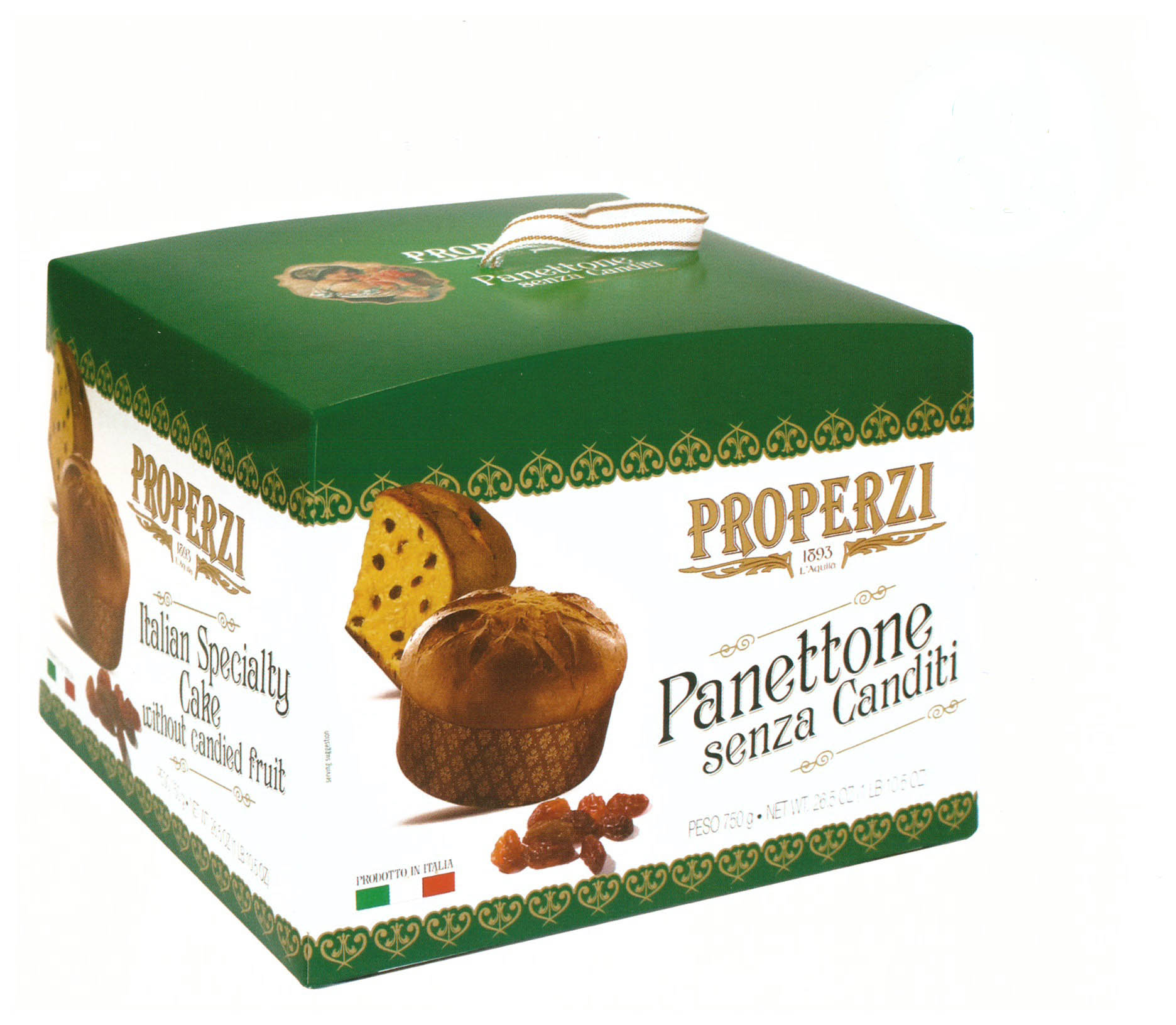 Pandoro italien panettone sans gluten et sans lactose - Nutrifree